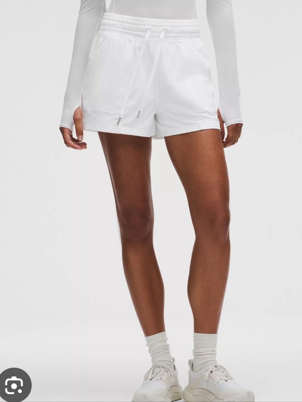 Lululemon White Shorts